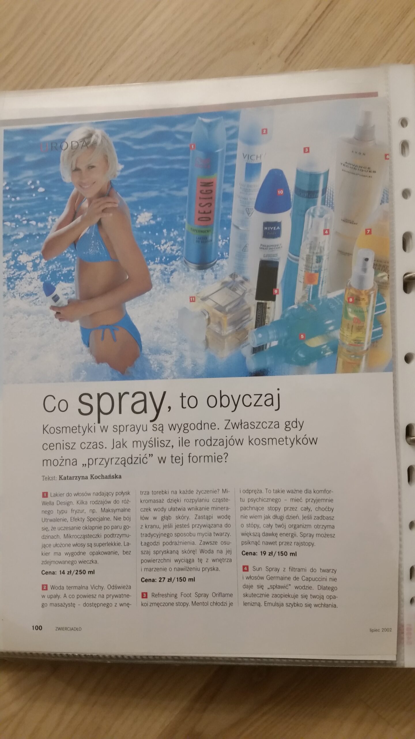 Katarzyna Kochańska pisze sesje do czasopism
